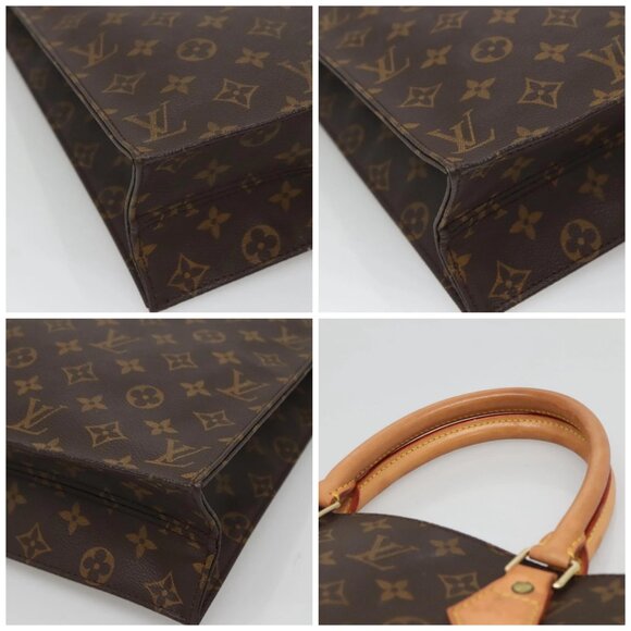 LOUIS VUITTON Monogram Sac Plat Hand Bag - Picture 10 of 15